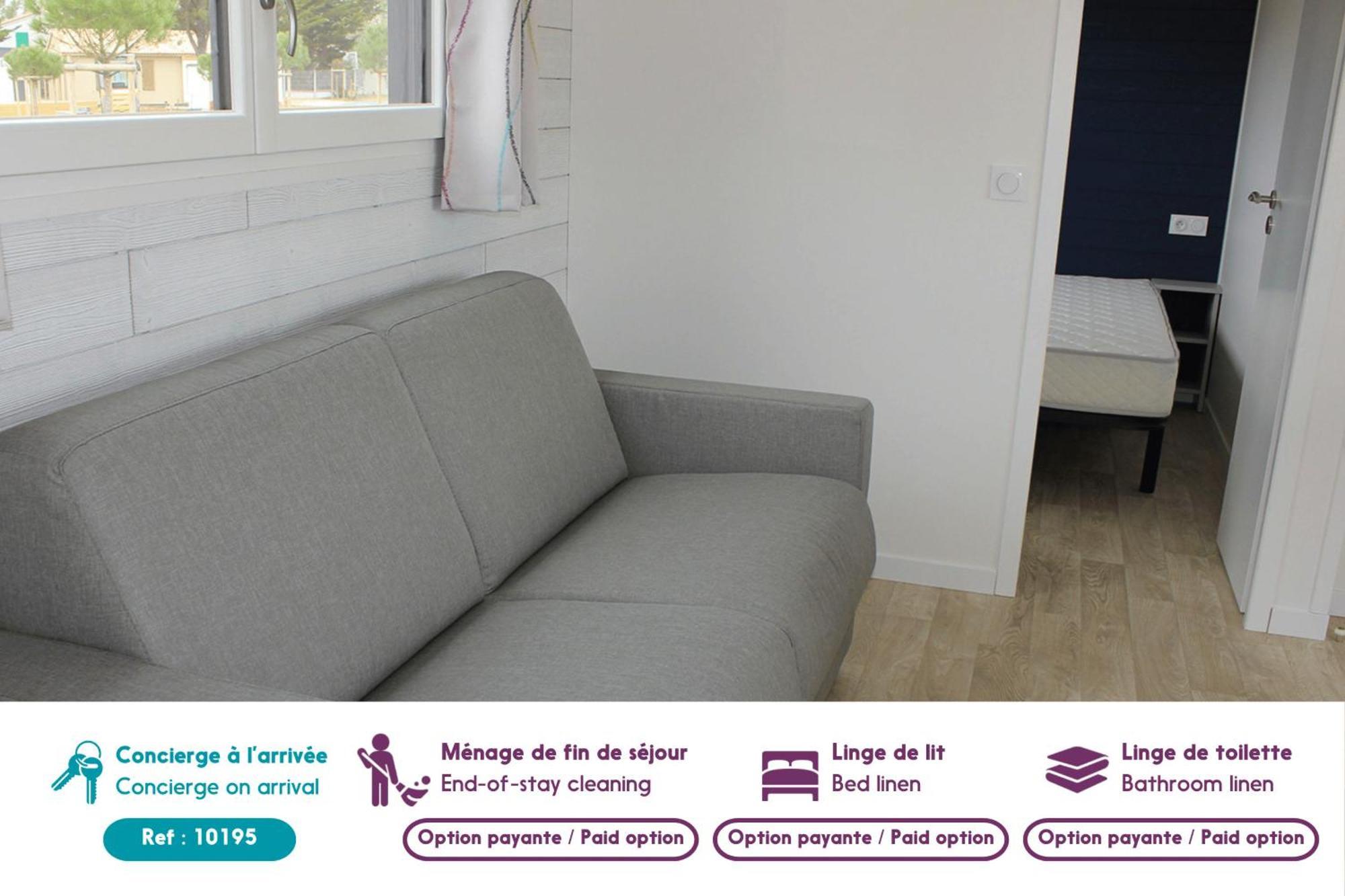 Chalet Pour 6, Domaine Avec Piscine Saint-Hilaire-de-Riez Eksteriør bilde